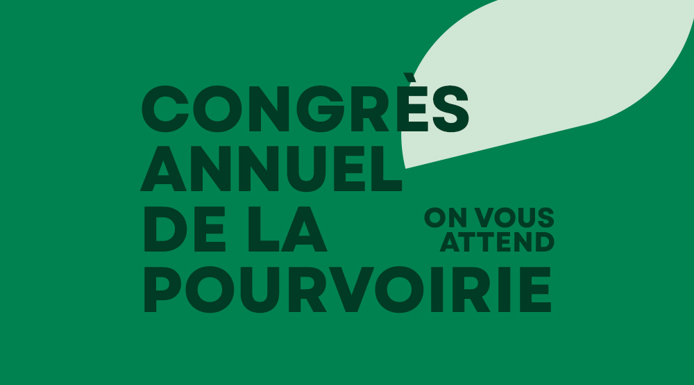 Bannière Congrès annuel de la pourvoirie